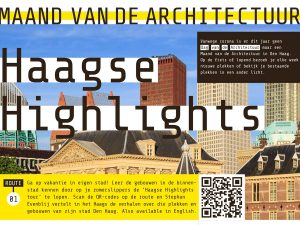 dag van de architectuur 2020 poster den haag